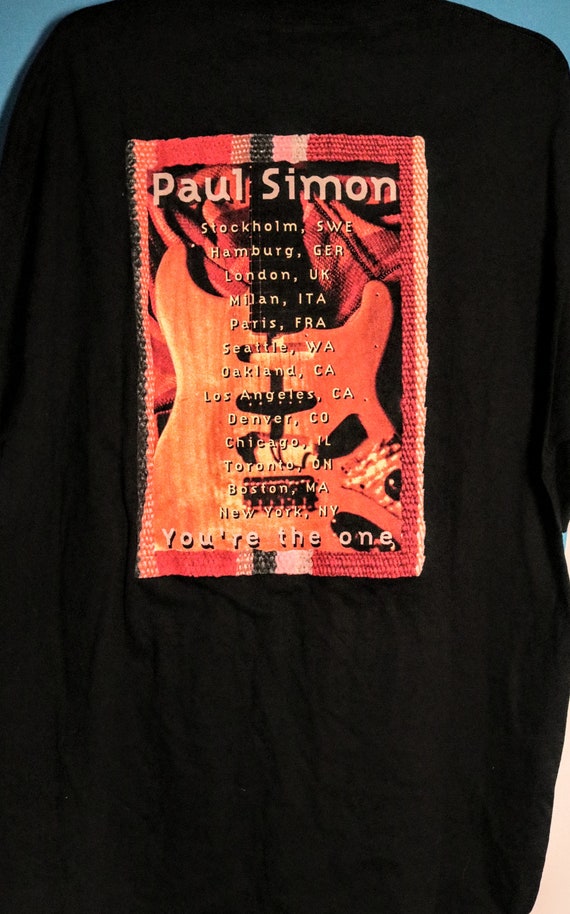 Paul Simon, Concert T Shirt, RARE! Authentic Vint… - image 5