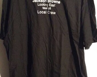 レア Jackson Browne コンサート Tシャツ 1996 Jackson Browne Crew T Shirt RARE! Authentic Vintage 1996