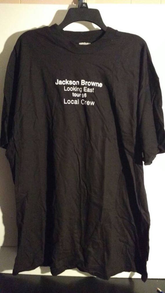 Jackson Browne Crew T Shirt RARE! Authentic Vinta… - image 3