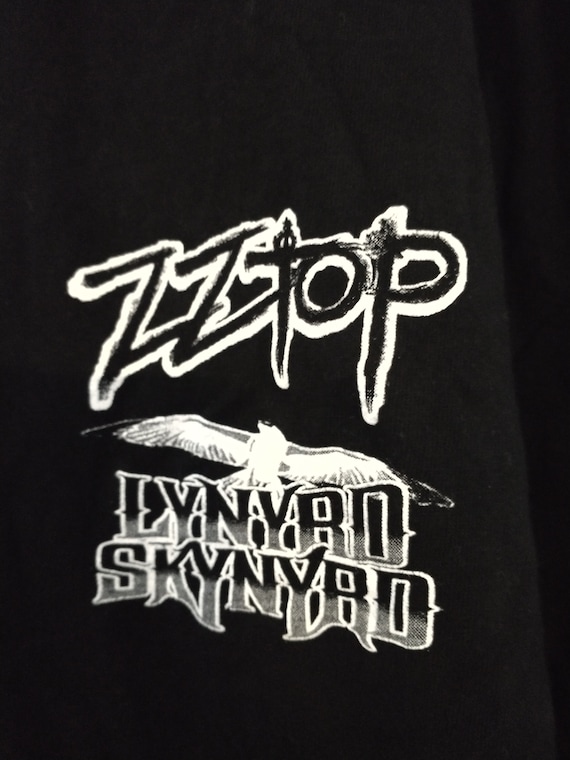 ZZ Top, Lynyrd Skynyrd, Concert Tour Shirt, Origi… - image 1