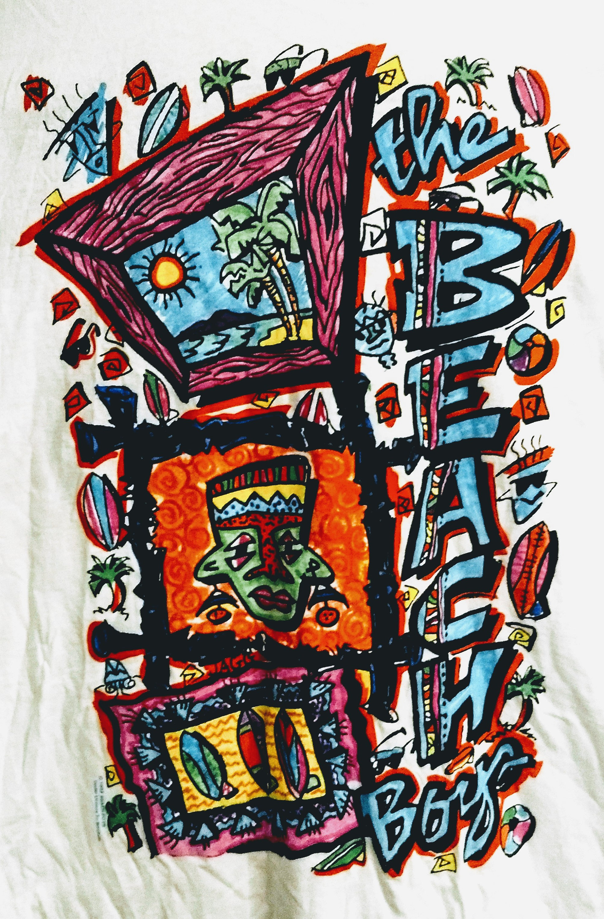 The Beach Boys Concert T Shirt Authentic Vintage 1993 Beach Boys Summer In Paradise Tour Shirt Licensed Brockum T Shirt Never Worn