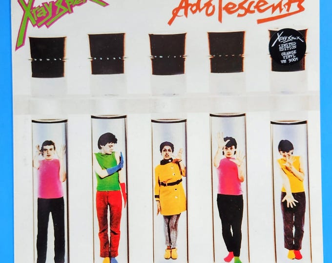 Featured listing image: X-Ray Spex "Germ Free Adolescents" Album 12" UK Import Limited Edition Orange Vinyl