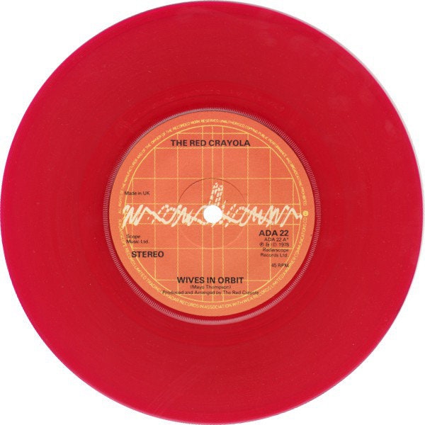 12 RED Translucent Custom Vinyl Record Two Sided LIMITED up to 6