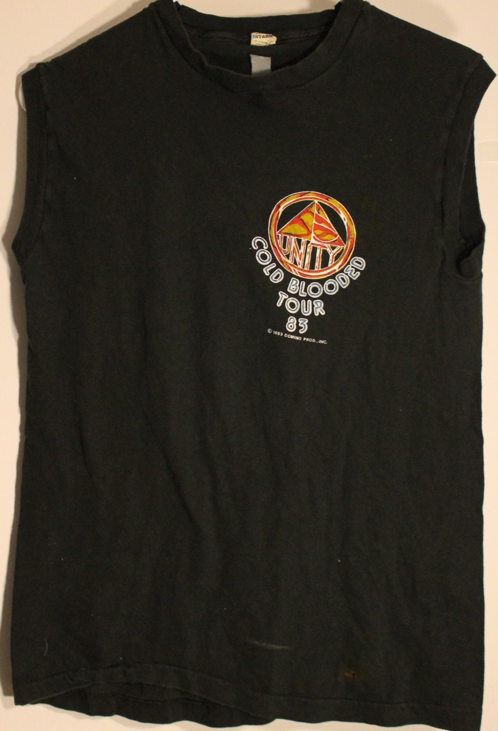 Rick James Concert T Shirt Sleeveless SUPER RARE! Authentic Vintage ...