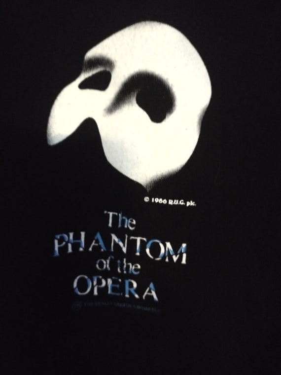 Phantom, Broadway, Original Crew T Shirt! Authent… - image 2