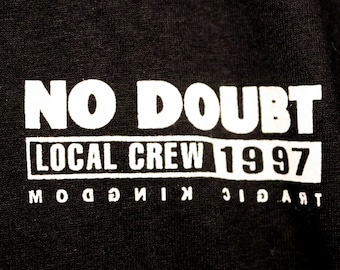 Vintage No Doubt 'Tragic Kingdom' Tour T-Shirt - 1997 Production Crew