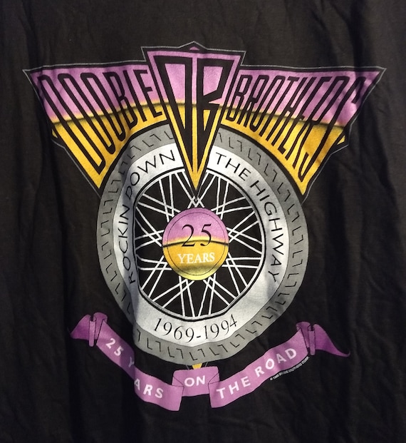 Doobie Brothers, Band T Shirt! Authentic Vintage … - image 1