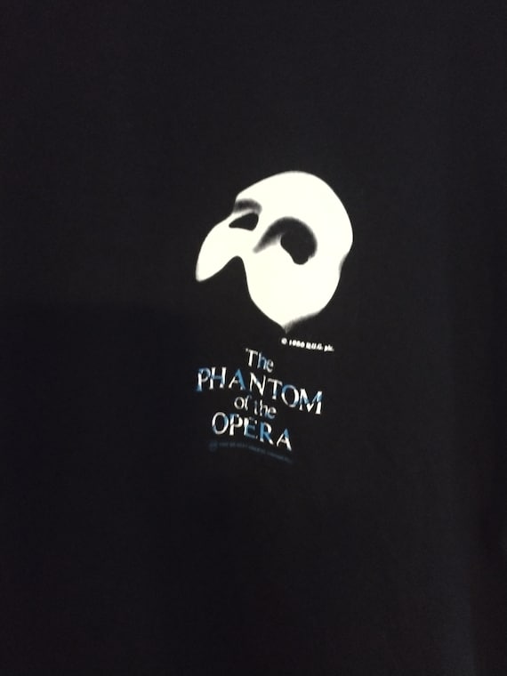 Phantom, Broadway, Original Crew T Shirt! Authent… - image 1