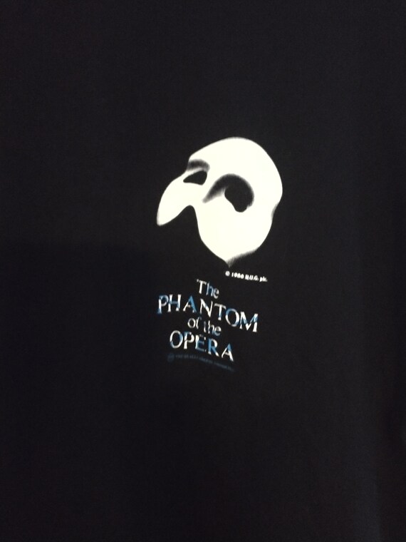 Vintage 1992 Phantom of the Opera T-Shirt - Broadway Crew XL
