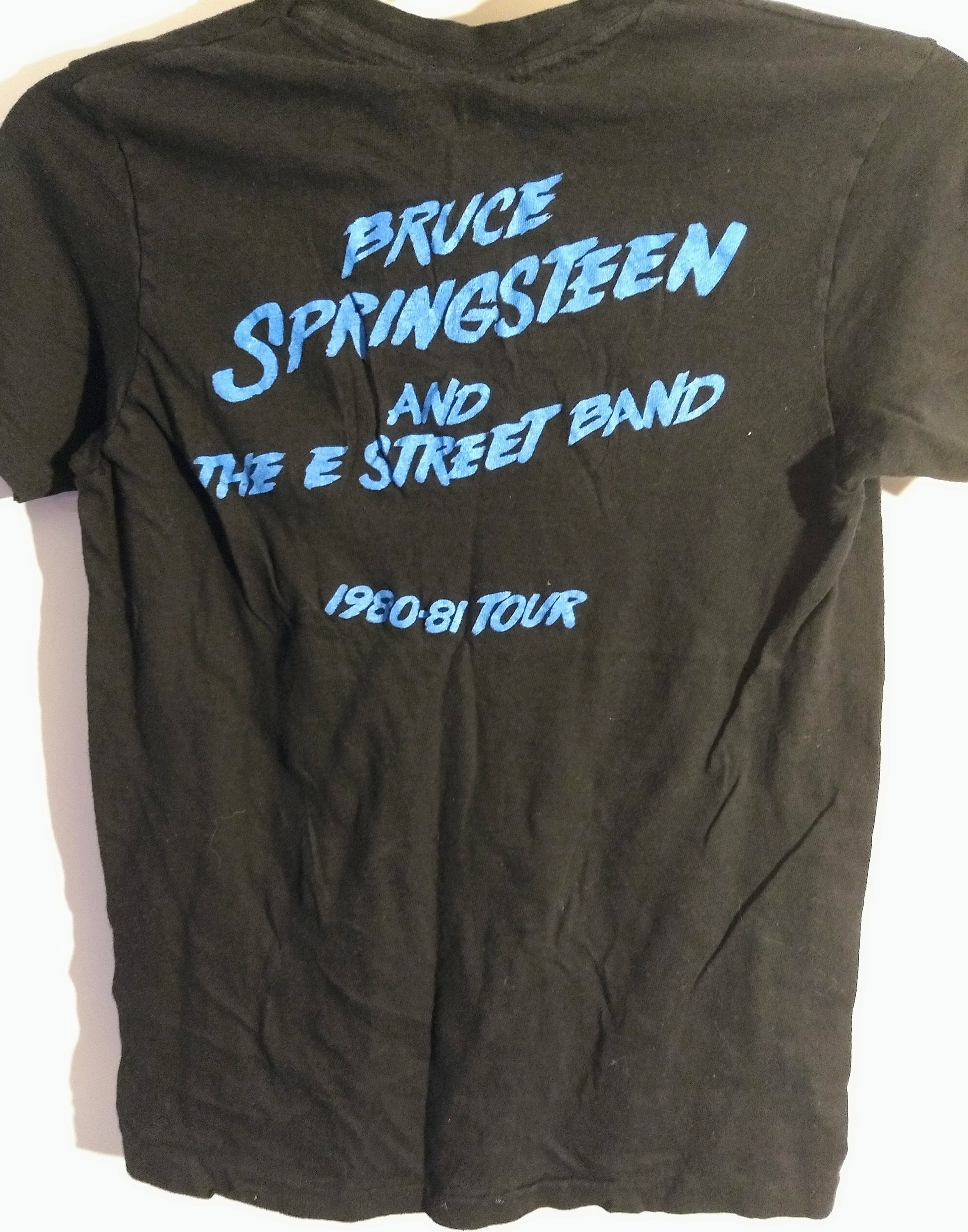 Bruce Springsteen Concert T Shirt! Authentic Vintage 1980! Springsteen