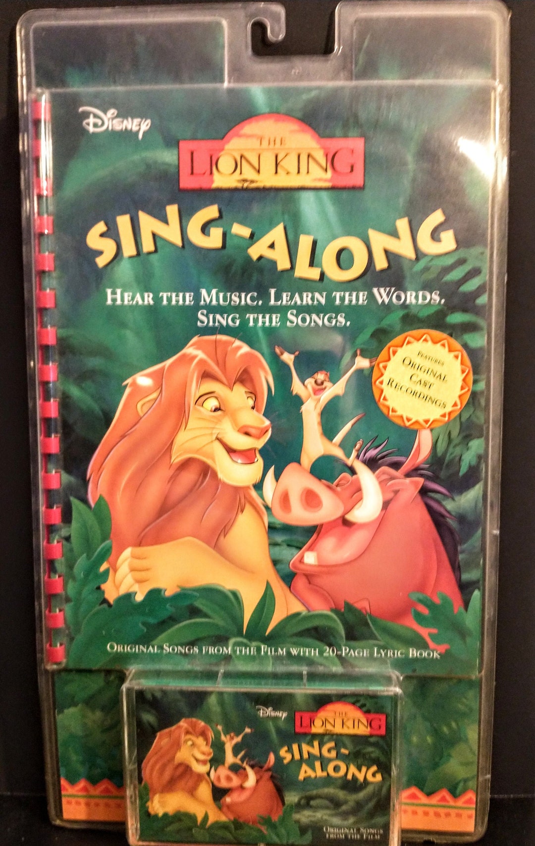 Disney's The Lion King 銀貨 1994年発行 1994年製ヴィンテージ ディズニー ライオンキング シングアロング