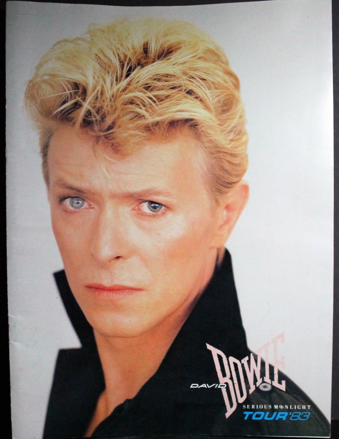 David Bowie Program Serious Moonlight Tour! Authentic Vintage 1983 ...
