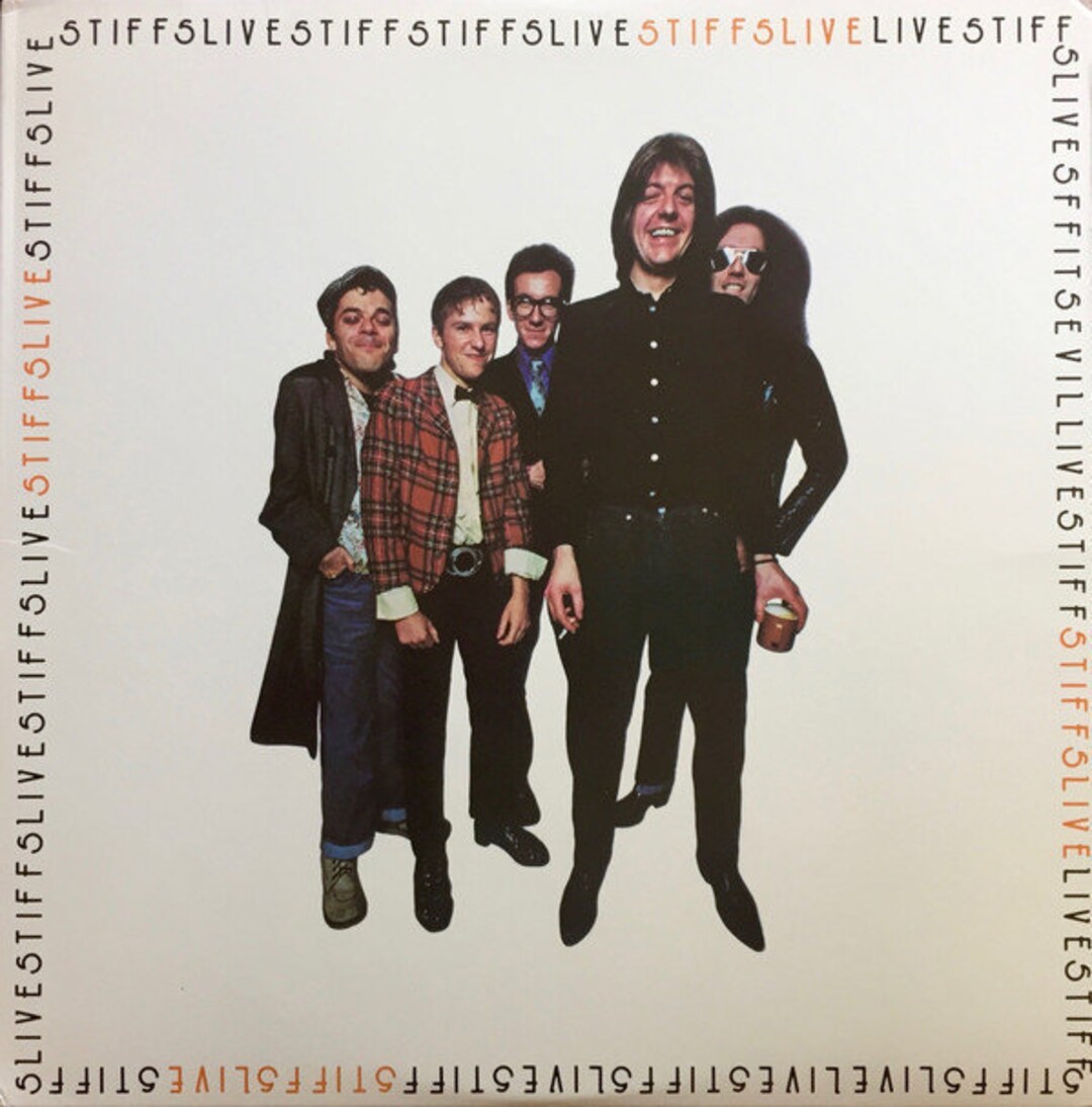 The Stiffs Vintage 'stiffs Live' Vinyl Album: Elvis Costello, Nick Lowe, Ian Dury ...