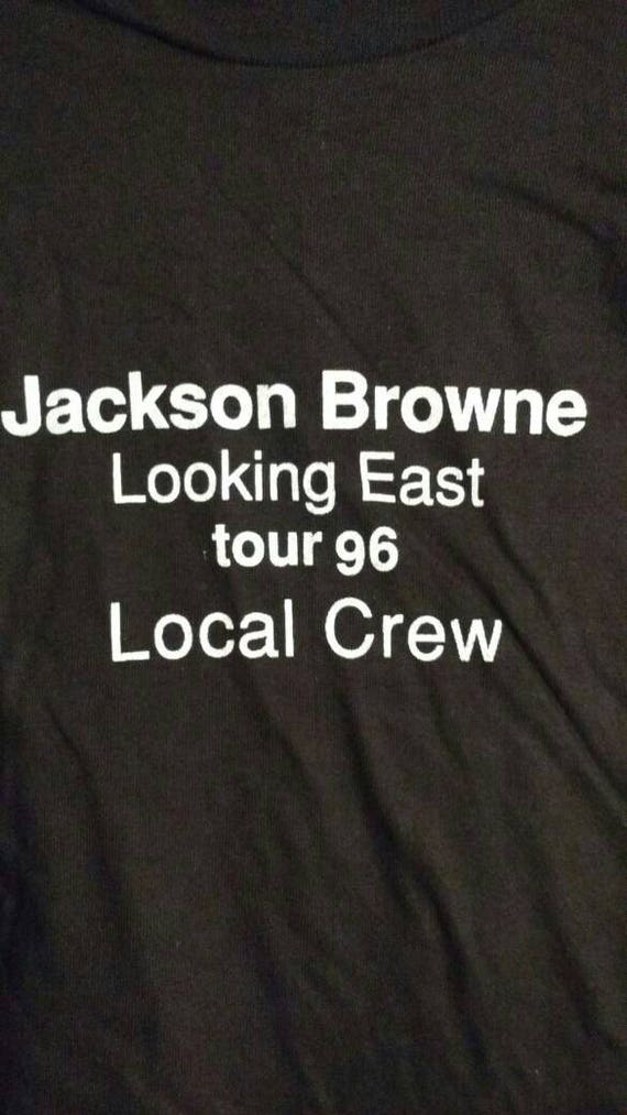 Jackson Browne Crew T Shirt RARE! Authentic Vinta… - image 2