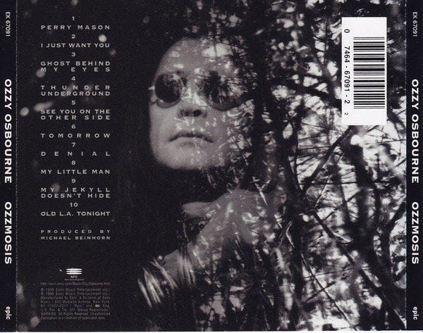 Ozzy Osbourne, CD, Solo! Authentic Vintage 1995! Ozzy Ozzy Osbourne, CD, Solo! Authentic Vintage 1995! Ozzy