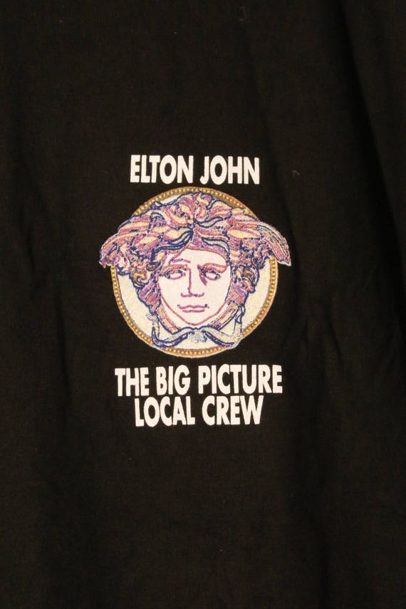 Elton John Crew T Shirt! Authentic Vintage 1997! E
