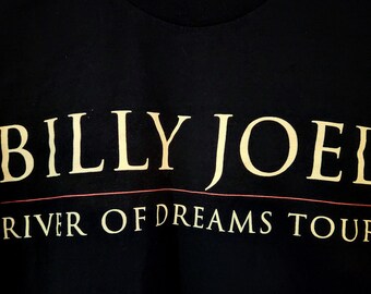 Billy Joel River of Dreams Tour 1994 Graphic T-shirt - Vintage