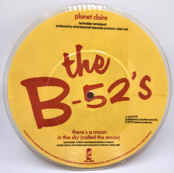 B-52's 'planet Claire' 7