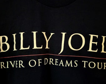 Billy Joel River of Dreams Tour 1994 Graphic T-shirt - Vintage