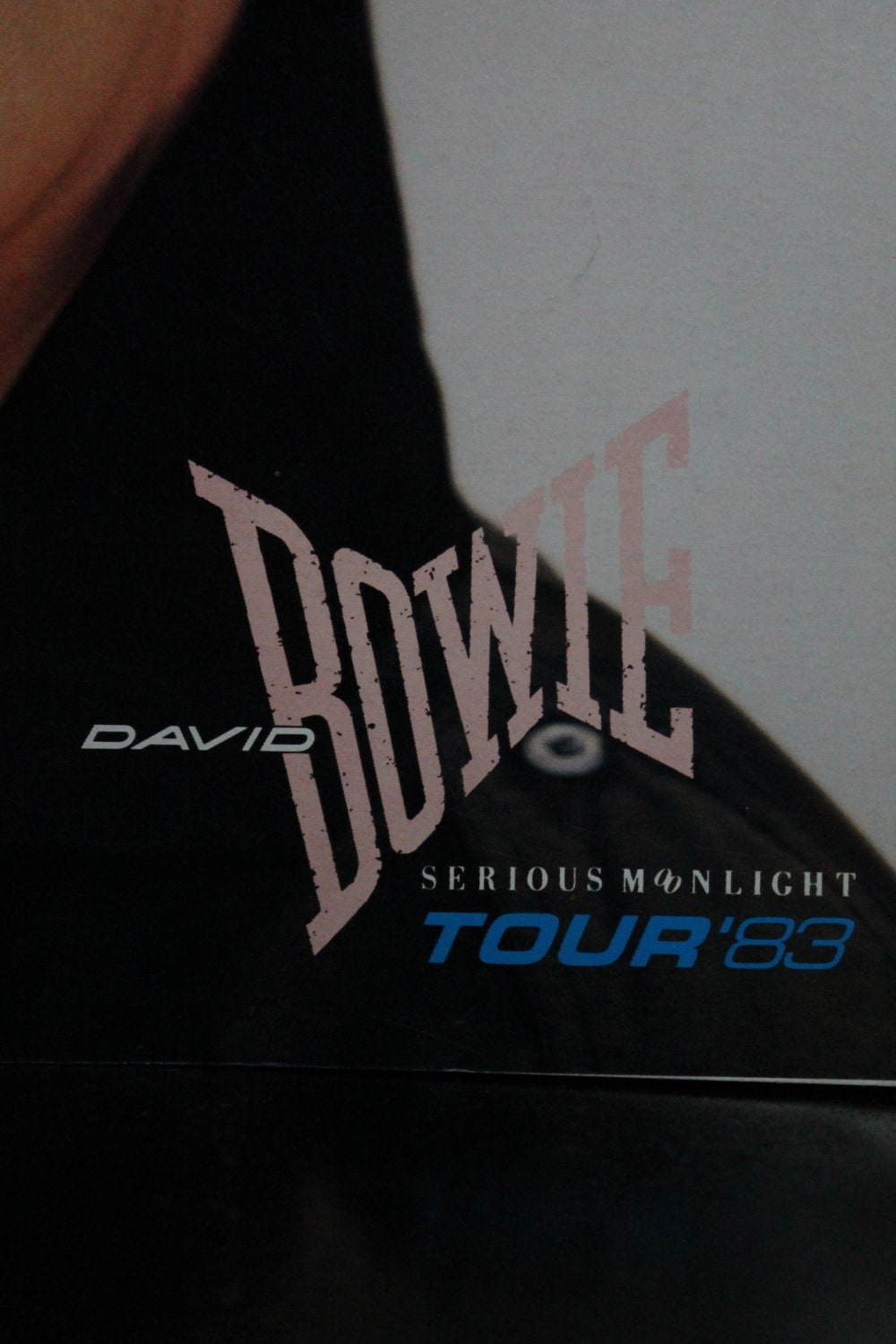 David Bowie Program Serious Moonlight Tour! Authentic Vintage 1983 ...