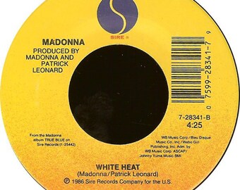 ヴィンテージ マドンナ「Who's That Girl」7インチ ビニール シングル