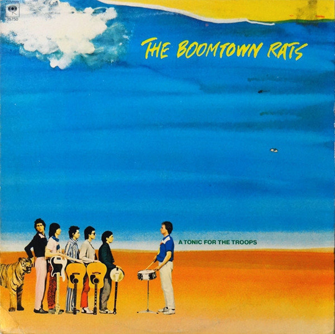 The Boomtown Rats Vinyl LP, Canadian Import! Authentic Vintage 1978! Boomtown Rat "tonic for