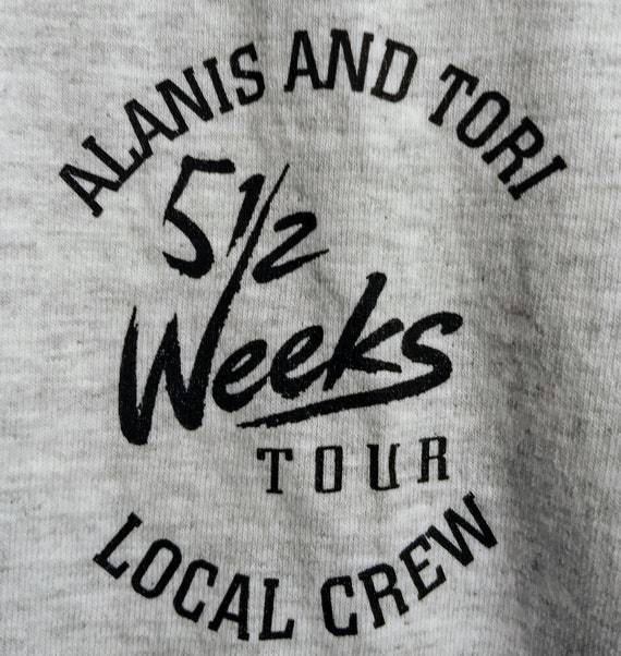 Alanis Morissette, Tori Amos, T Shirt, Tech Crew T