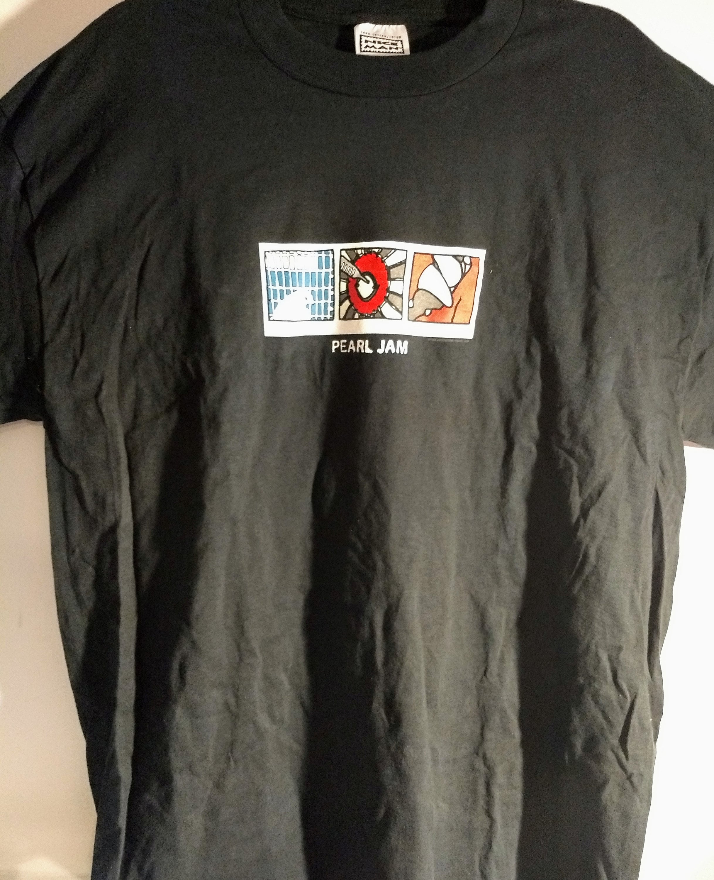 Pearl Jam Concert Tour T Shirt!Authentic Vintage 1996!Pearl Jam No Code