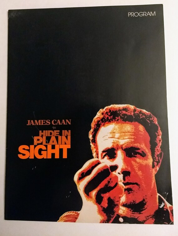 James Caan Hide in Plain Sight World Premiere Etsy Canada