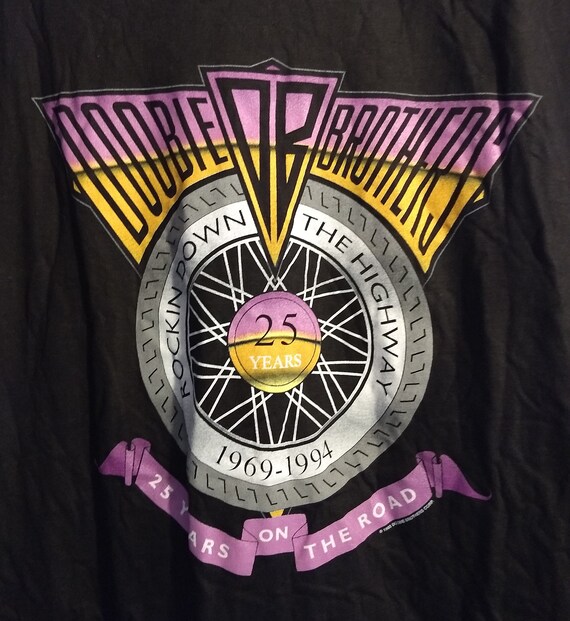 Doobie Brothers, Band T Shirt! Authentic Vintage … - image 2