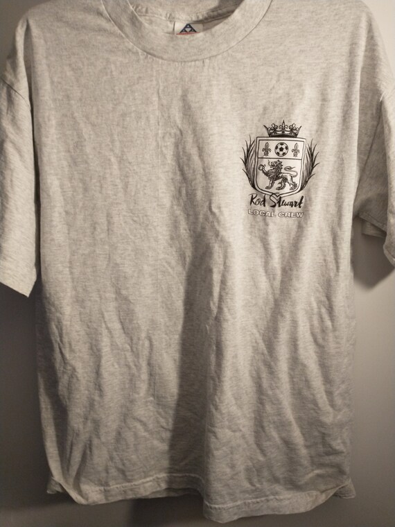 Rod Stewart, Band T Shirt, RARE Tech Crew Shirt! … - image 3