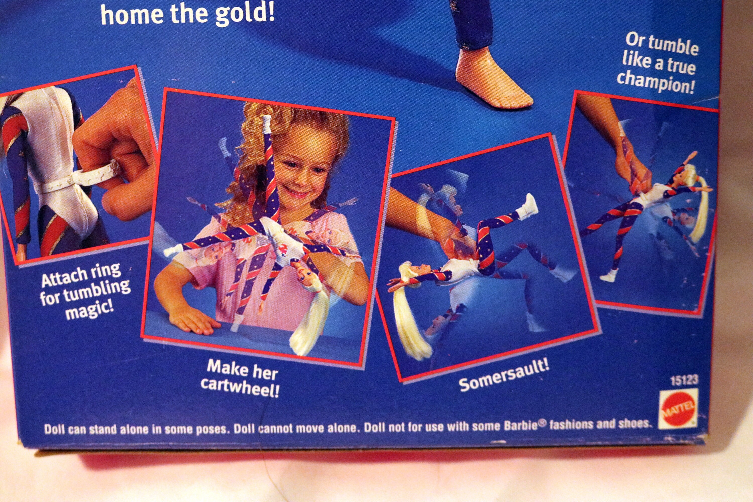 Barbie Olympic Gymnast Atlanta Games! Authentic Vintage 1996! Barbie ~ Olympic Gymnast New