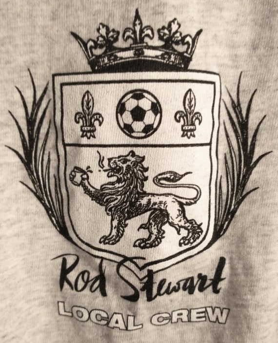 Rod Stewart, Band T Shirt, RARE Tech Crew Shirt! … - image 2
