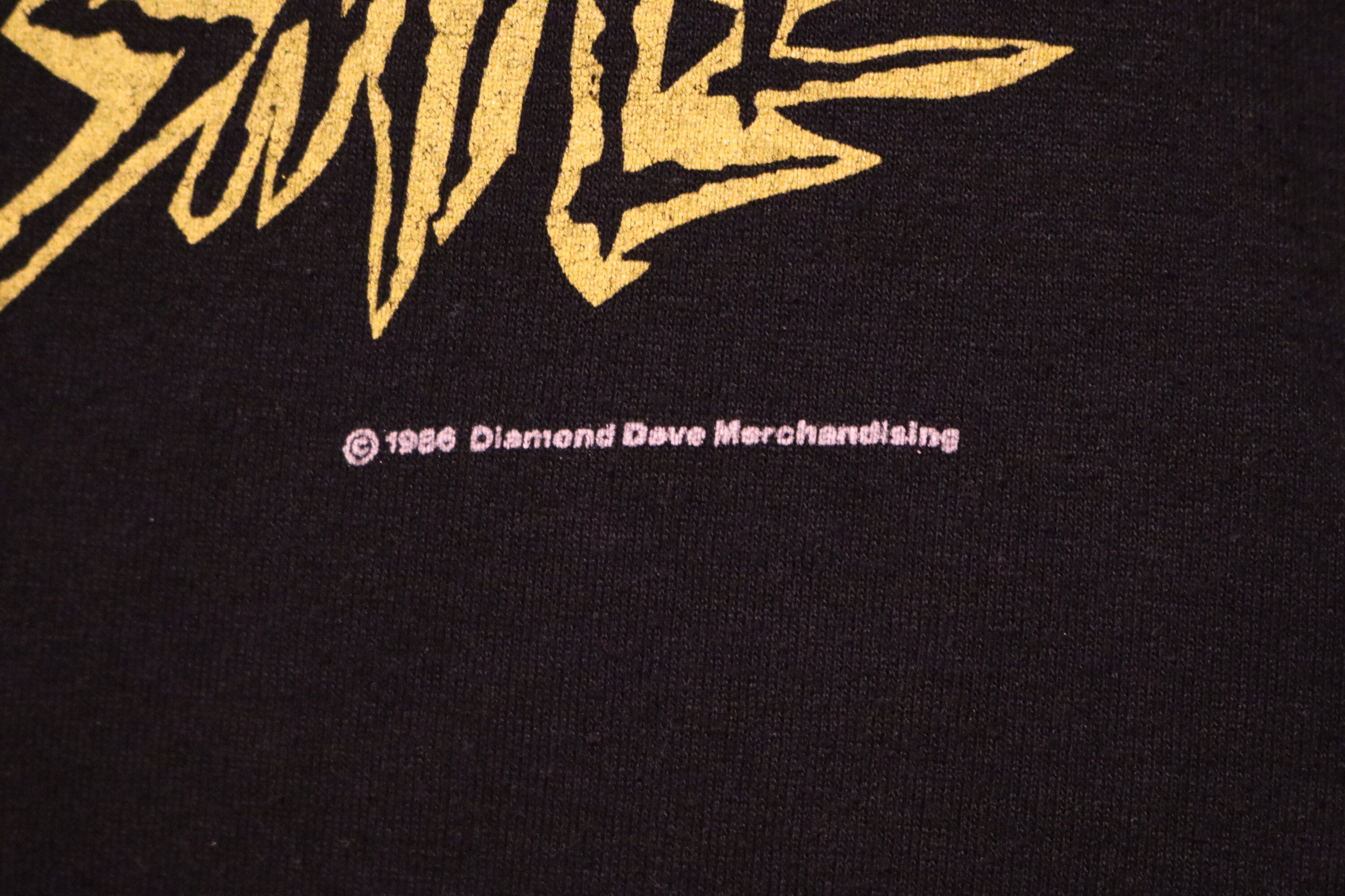 David Lee Roth Concert Shirt LIKE NEW! Authentic Vintage 1986!David Lee ...