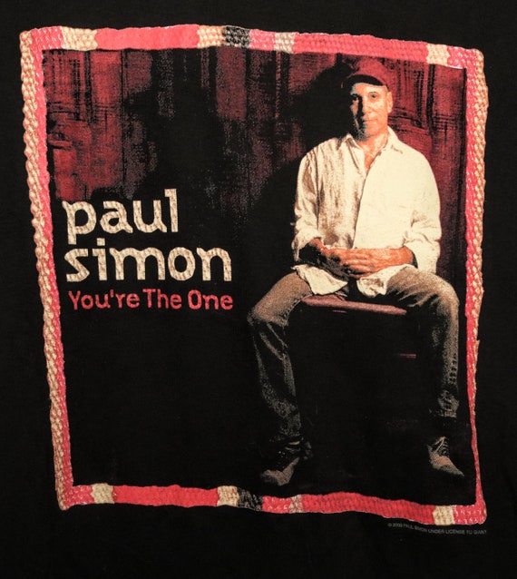 Paul Simon, Concert T Shirt, RARE! Authentic Vint… - image 2