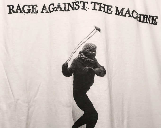 Featured listing image: Rage Against The Machine, Concert T Shirt, Licensed! Authentic Vintage 99! RATM, 'Battle of Los Angeles Tour'! Maple Leaf Gardens, Toronto!