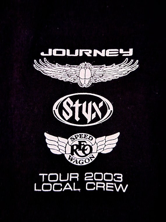 Journey, Styx, REO Speedwagon, Concert Tour, T Shi