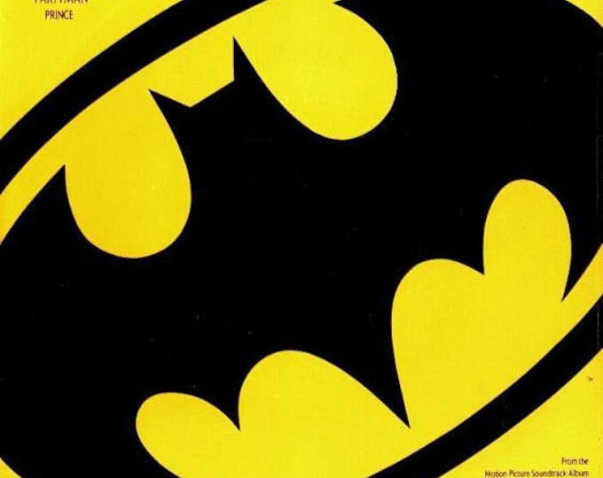 Featured listing image: Prince 'Partyman' 7" Vinyl Record, Batman Soundtrack, 1989 US Release