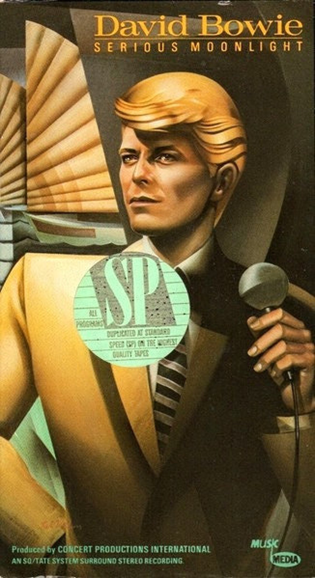 David Bowie Serious Moonlight Tour Concert VHS - Vintage 1989 - Etsy