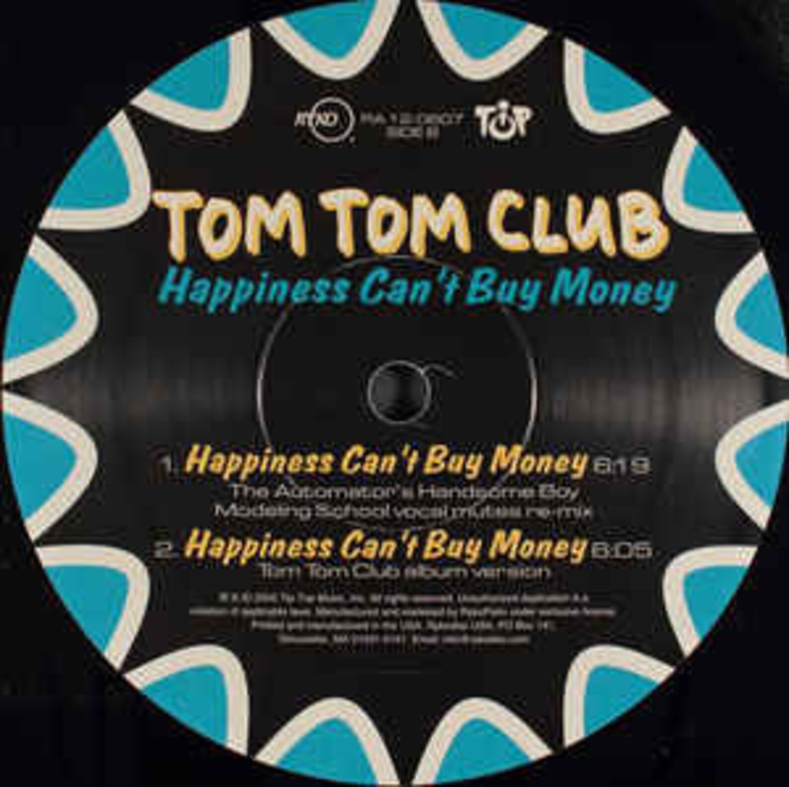 Tom Tom Club 12 Vinyl DJ Record 4 Song EP Authentic Etsy