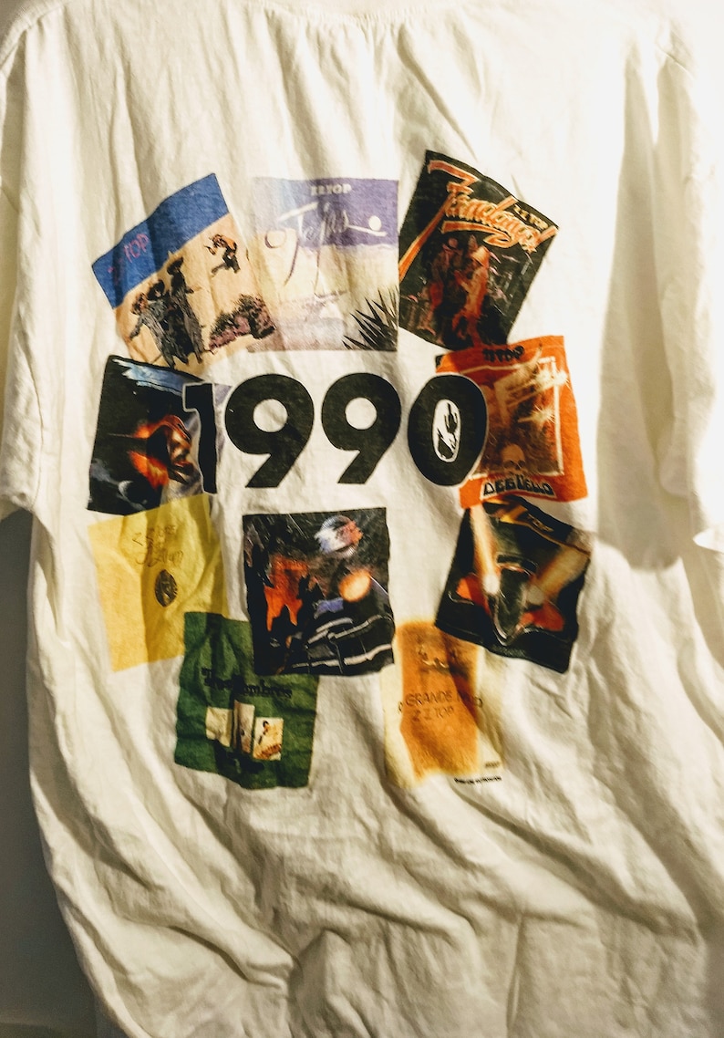 Band T Shirt Rare Authentic Vintage 1990 ZZ Top Recycler Tour Original Concert T Shirt Scarce In New Condition Never Worn! ZZ Top