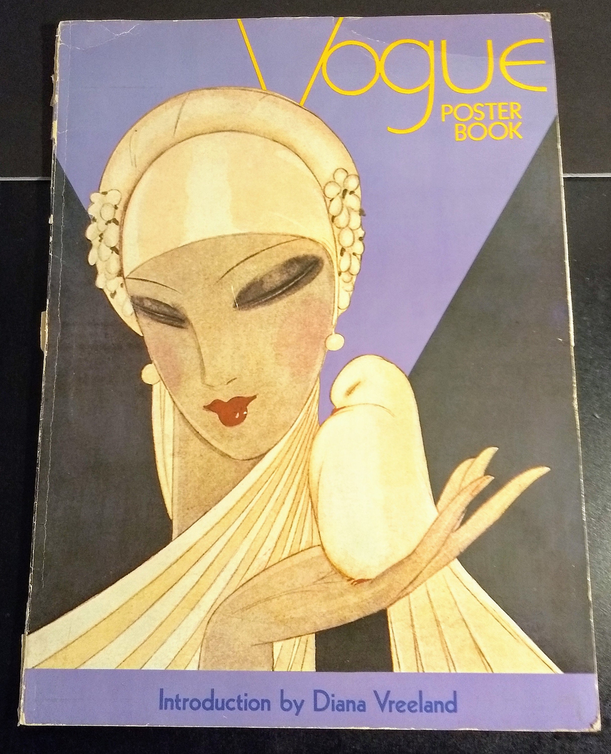 Vogue Poster Book Intro Diana Vreeland! Authentic Vintage 1975! Vogue ...