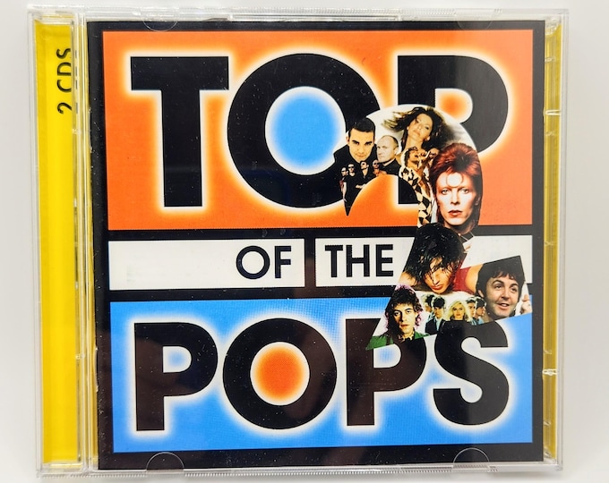Featured listing image: Vintage Top of the Pops 2X CD: 2000 UK Import, Queen, Bowie, Genesis