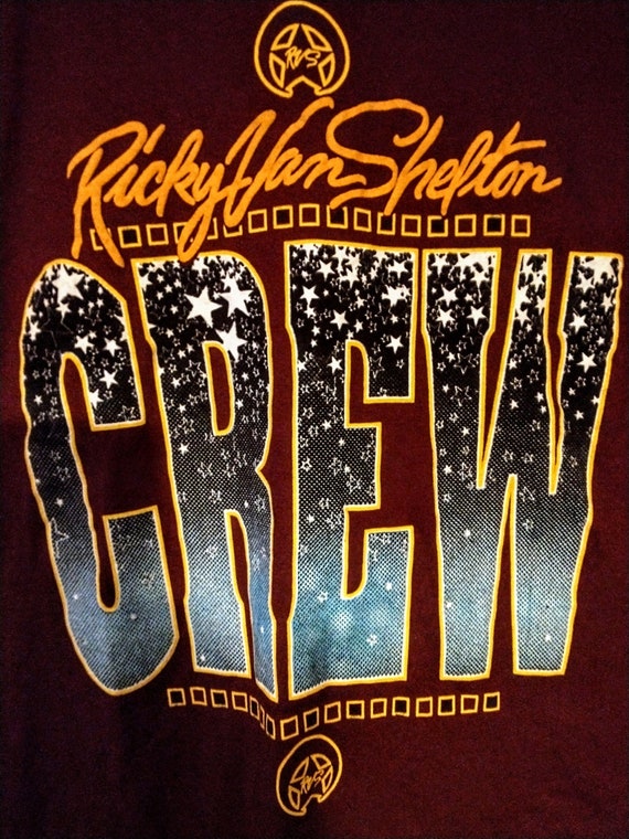 Ricky Van Shelton, Band T Shirt, Exclusive Crew On