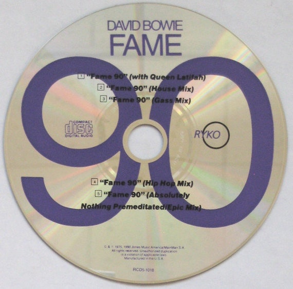 David Bowie, CD, Maxi-single, US Release! Authentic Vintage David Bowie, CD, Maxi-single, US Release! Authentic Vintage