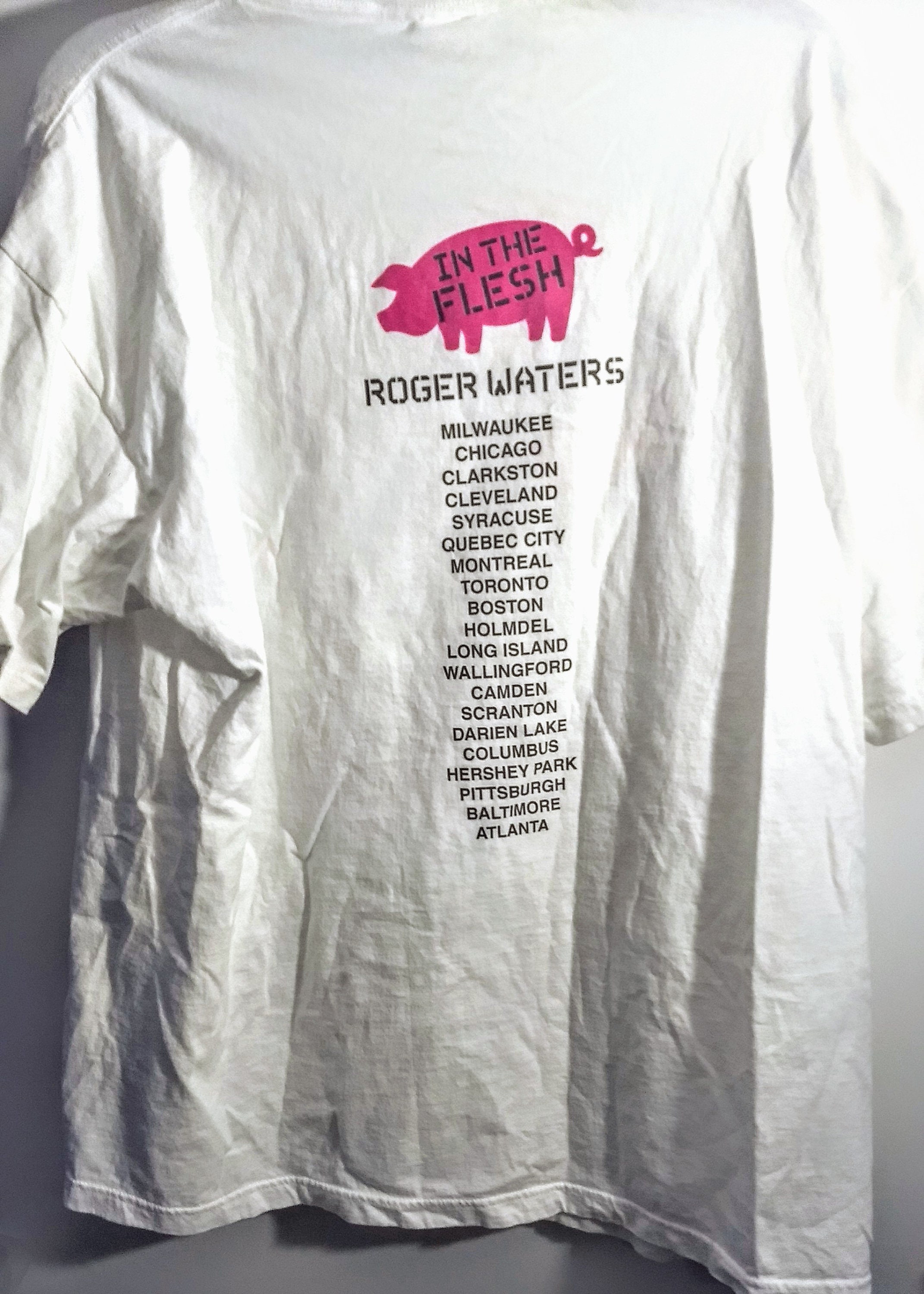 Roger Waters, (Pink Floyd) Concert T Shirt!Authentic Vintage 99!Roger ...