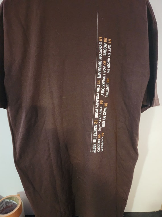 Maxwell, Concert T Shirt, Song Titles on Back! Au… - image 4