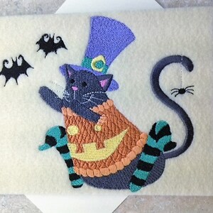 Halloween Cards - Batty Cat