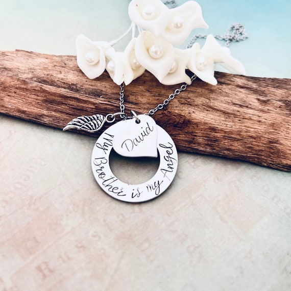 Bereavement jewelry on sale for sister
