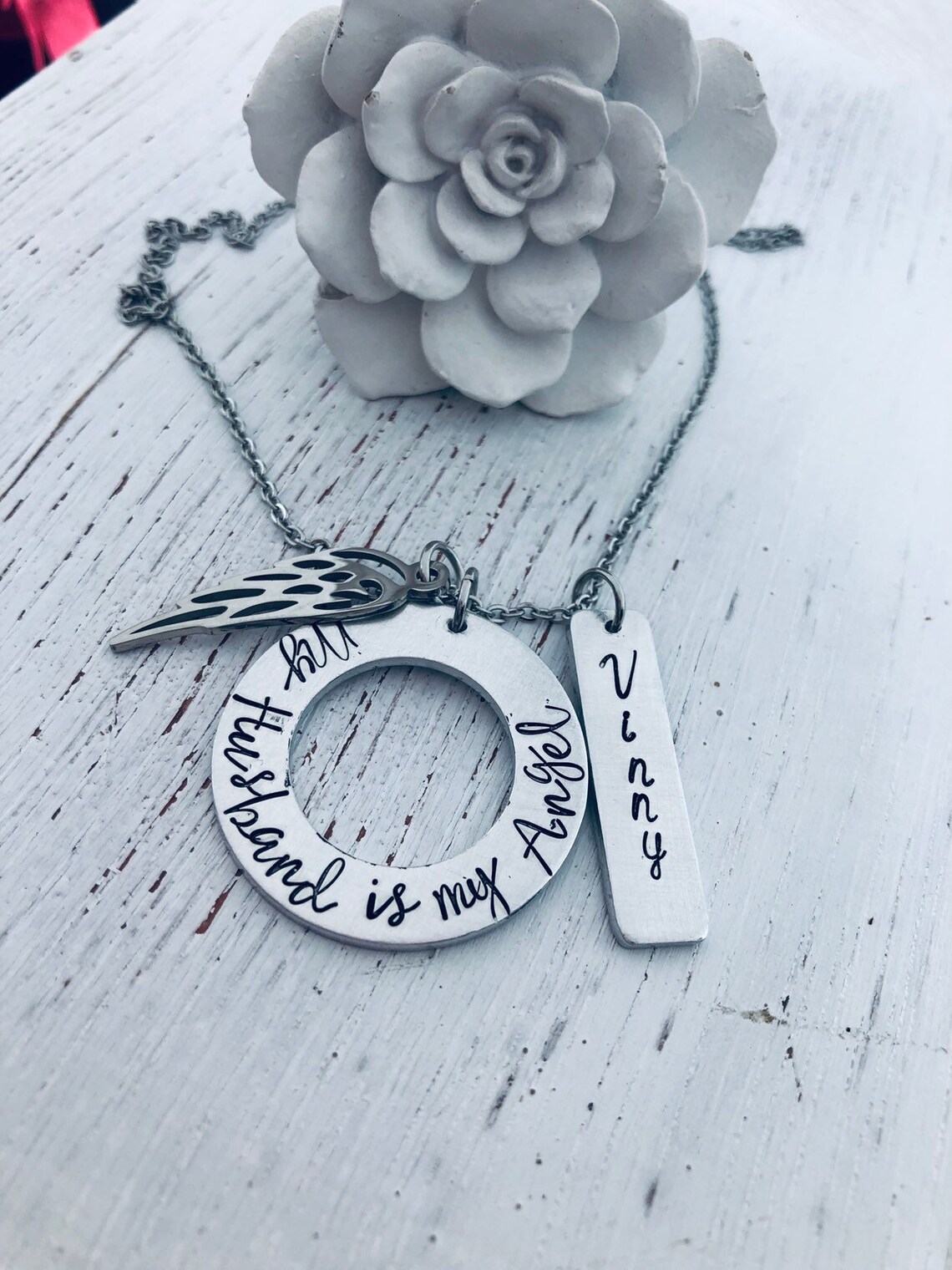 Sympathy Gift Loss of Husband Memorial for Spouse Passed Etsy